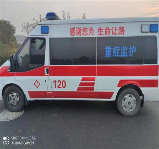 炎陵救护车出租服务案例3