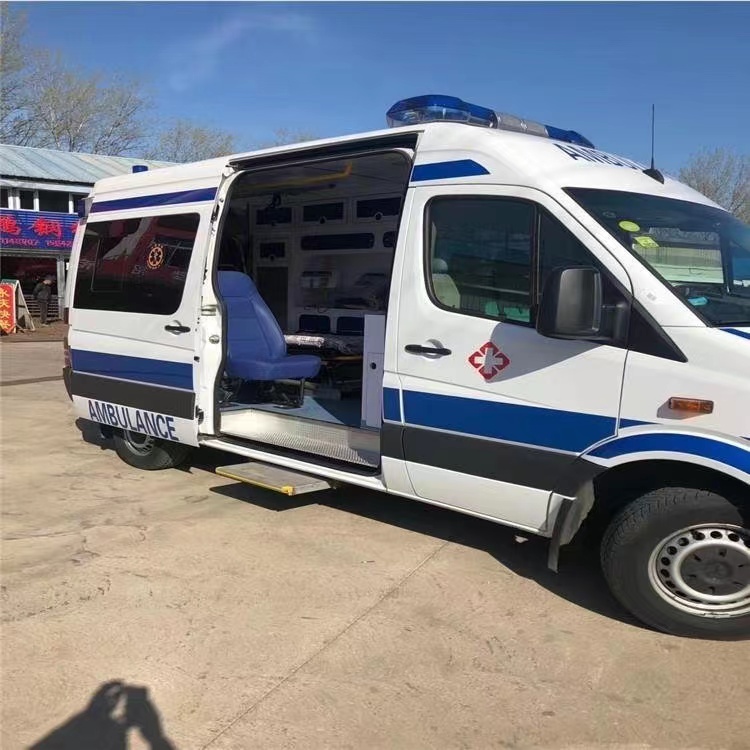 炎陵私人长途救护车出租转院回家